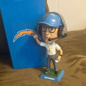 Coach Action Figure with Blue and Gray Colors